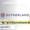 Sutherland Hiring Freshers for Business Support