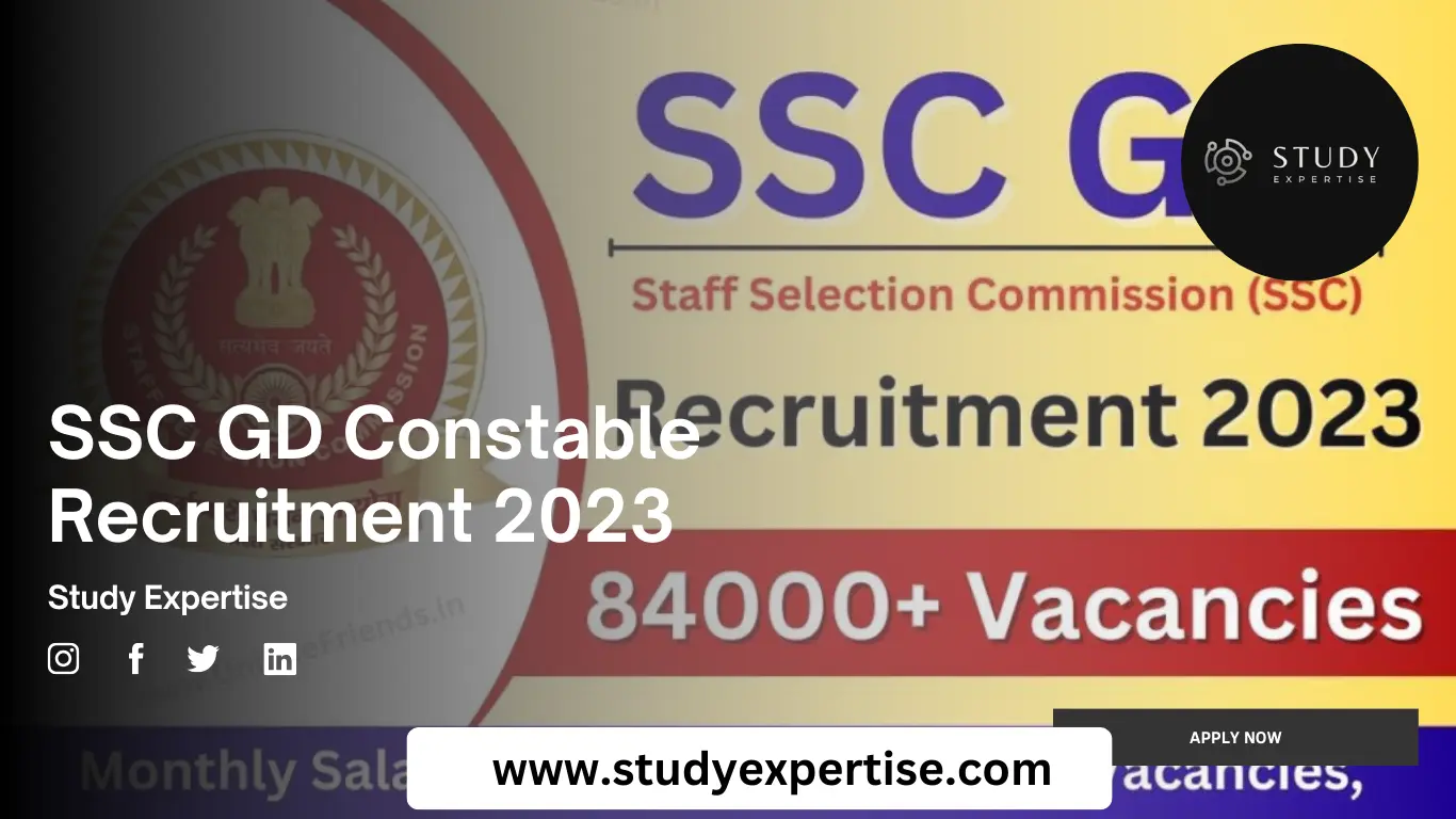 You are currently viewing SSC GD Constable Recruitment 2023: A Golden Opportunity for Aspiring Candidates